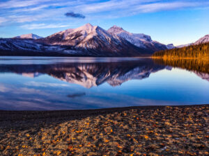 Sunset at Lake McDonald, Glacier Park Montana - Glacier NP