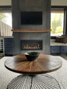 Cozy Fireplace At Glacier Bear Condo on Whitefish Mountain